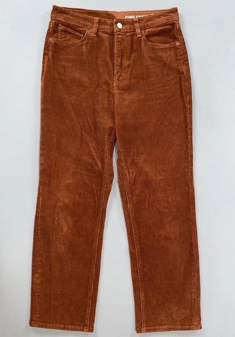 Volcom Women's 'Stoned Straight' 5-Pocket Thick Wale Corduroy Pants. Size 28 GUC